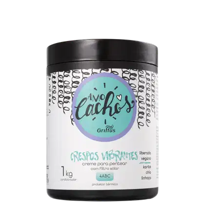 Imagem do produto Griffus Amo Cachos Crespos Vibrantes - Creme de Pentear 1000g