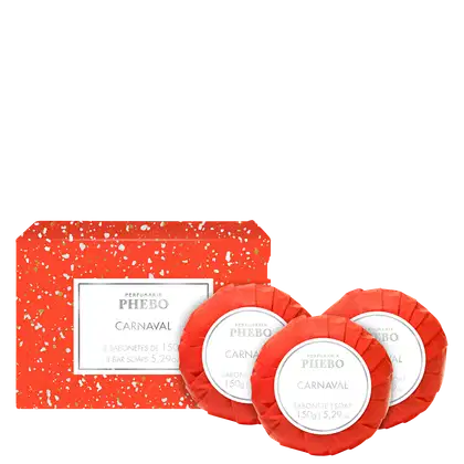 Imagem do produto Kit Phebo Carnaval - Sabonetes em Barra 3x150g