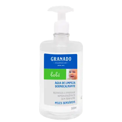 Imagem do produto Granado Bebê Peles Sensíveis - Água de Limpeza 500ml