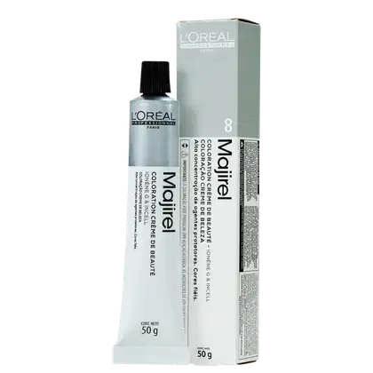 Imagem do produto L'Oréal Professionnel Majirel 8 Louro Claro - Coloração 50g