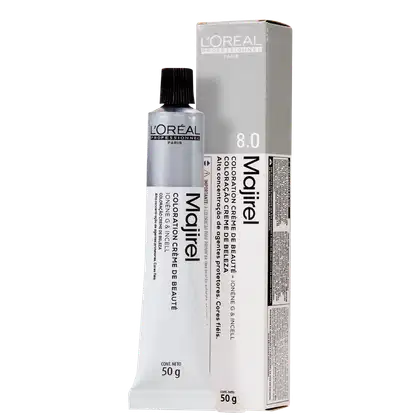 Imagem do produto L'Oréal Professionnel Majirel 8.0 Louro Claro Natural Profundo - Coloração 50g