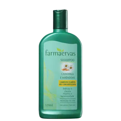 Imagem do produto Farmaervas Camomila e Amêndoas - Shampoo 320ml