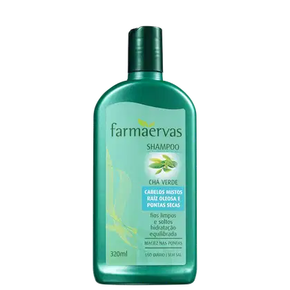 Imagem do produto Farmaervas Chá Verde - Shampoo 320ml