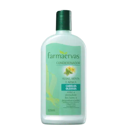 Imagem do produto Farmaervas Algas, Menta e Arnica - Condicionador 320ml