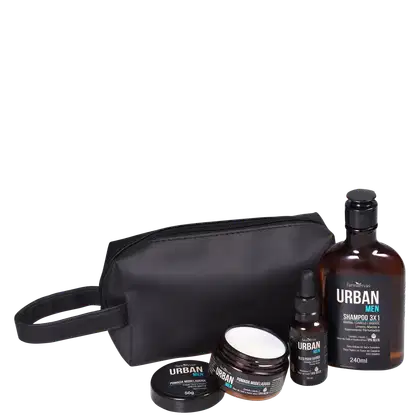 Imagem do produto Kit Farmaervas Urban Men (3 Produtos + Nécessaire)