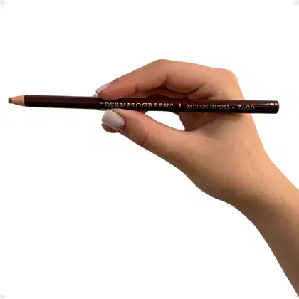 Imagem do produto Lápis Dermatográfico Mitsubishi Marrom 7600