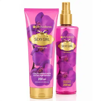 Imagem do produto Kit Phytoderm Sexy Girl: 1 Body Splah Colônia e 1 Hidratante