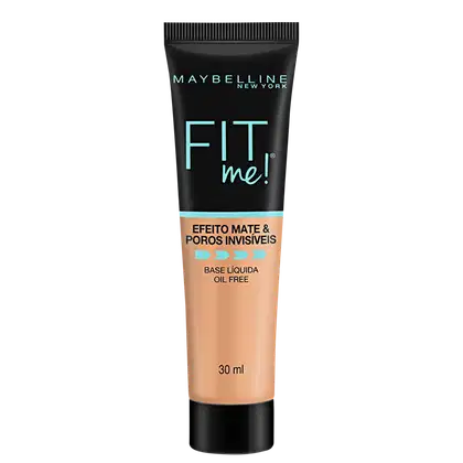 Imagem do produto Maybelline Fit Me! Efeito Matte R140 - Base Líquida 30ml