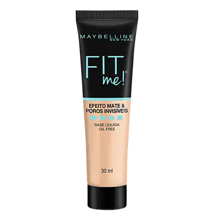 Imagem do produto Maybelline Fit Me! Efeito Matte B100 - Base Líquida 30ml