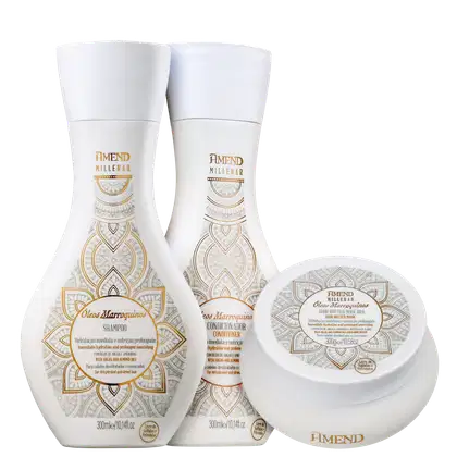Imagem do produto Kit Amend Millenar Óleos Marroquinos Trio (3 Produtos)