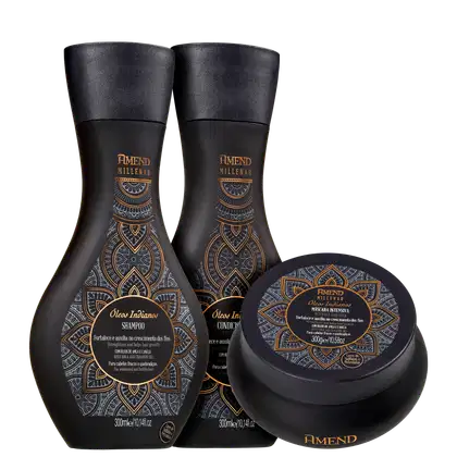 Imagem do produto Kit Amend Millenar Óleos Indianos Trio (3 Produtos)