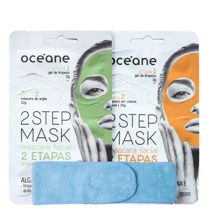 Imagem do produto Kit Océane 2 Step Mask Headband (3 Produtos)