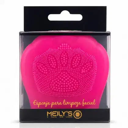 Imagem do produto Esponja Para Limpeza Facial Rosa Meily’s Ref.:mac-300