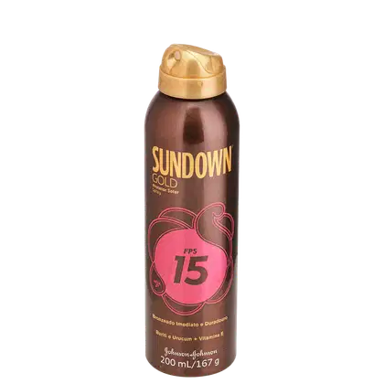 Imagem do produto Sundown Gold FPS 15 - Protetor Solar em Spray 200ml