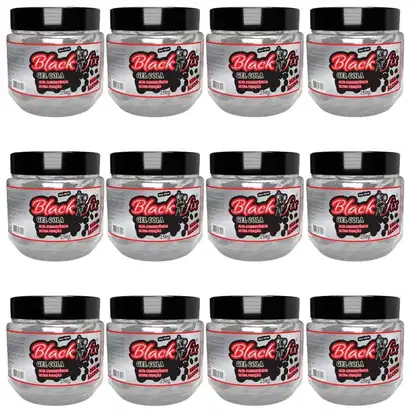 Imagem do produto Kit Gel Cola Black Fix 250g C/12