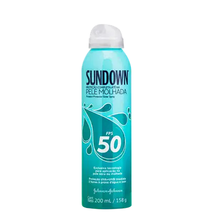 Imagem do produto Sundown Pele Molhada FPS 50 - Protetor Solar em Spray 200ml