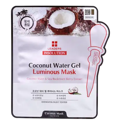 Imagem do produto Leaders Coconut Water Gel Luminous - Máscara Facial 25ml