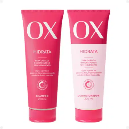 Imagem do produto Shampoo + Condicionador Ox Hidrata 200ml