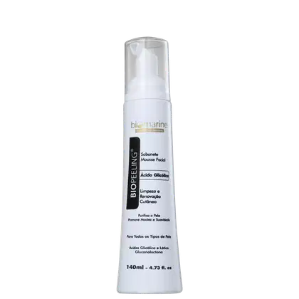 Imagem do produto Biomarine Biopeeling Ácido Glicólico - Mousse de Limpeza Facial 140ml