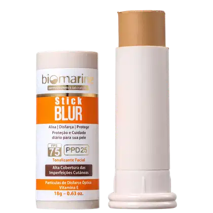 Imagem do produto Biomarine Stick Blur FPS 75 PPD 25 Natural - Base em Bastão 18g