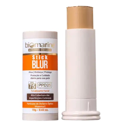 Imagem do produto Biomarine Stick Blur FPS 75 PPD 25 Bronze - Base em Bastão 18g