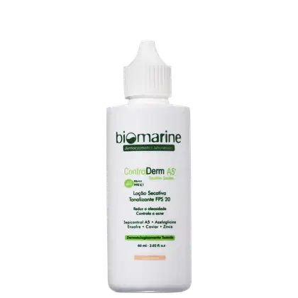 Imagem do produto Biomarine Control Derm A5 Secativa FPS 20 - Loção Multifuncional Facial 60ml