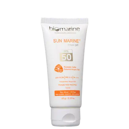 Imagem do produto Biomarine Sun Marine Acqua Gel FPS 50 - Protetor Solar Facial 60g
