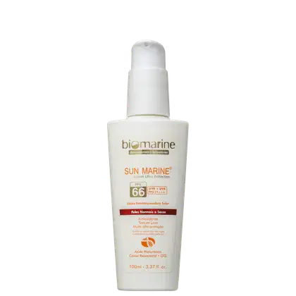 Imagem do produto Biomarine Sun Marine Antienvelhecimento FPS 66 - Protetor Solar Facial 100ml