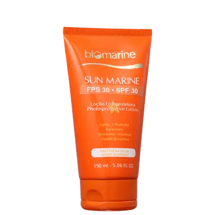 Imagem do produto Biomarine Sun Marine Loção Fotoprotetora FPS 30 - Protetor Solar 150ml
