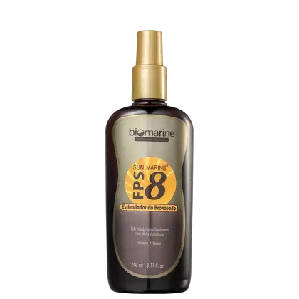 Imagem do produto Biomarine Sun Marine Estimulador de Bronzeado FPS 8 - Bronzeador 240ml