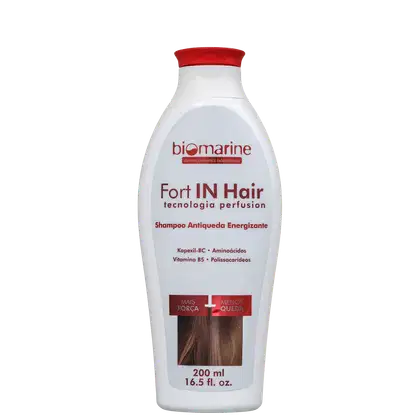 Imagem do produto Biomarine Fort In Hair Energizante - Shampoo Antiqueda 200ml