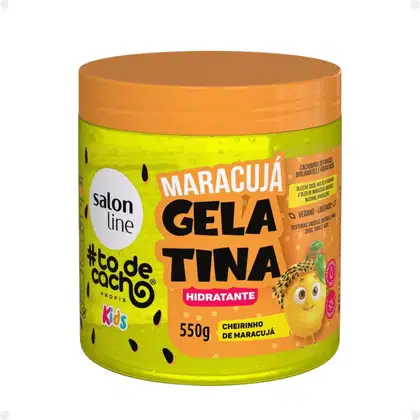 Imagem do produto Kit Salon Line Kids: Shampoo + Condicionador e Gelatina Hidratante Maracujá