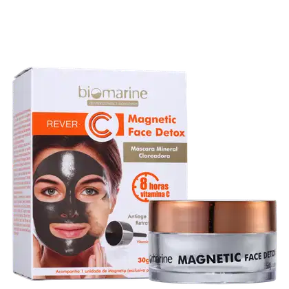 Imagem do produto Biomarine Rever C Magnetic Face Detox - Máscara Uniformizadora 30g