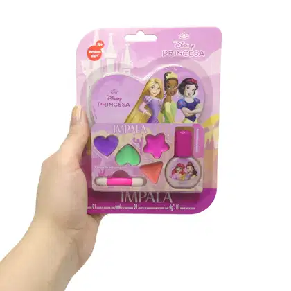 Imagem do produto Kit Impala Princesa: Paleta de Maquiagem e Esmalte Infantil