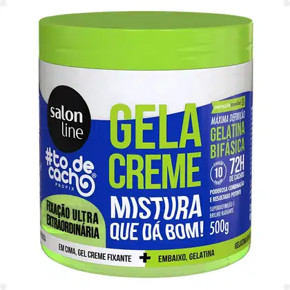 Gelacreme Salon Line #todecacho Fixação Ultra Extraordinária 500g
