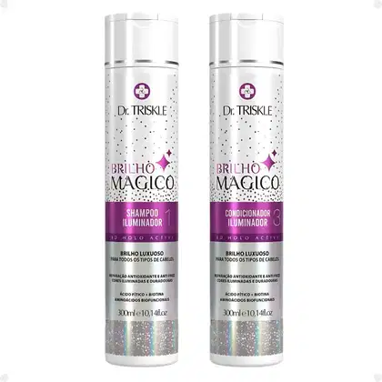 Imagem do produto Dr Triskle Brilho Mágico: Shampoo e Condicionador 300ml