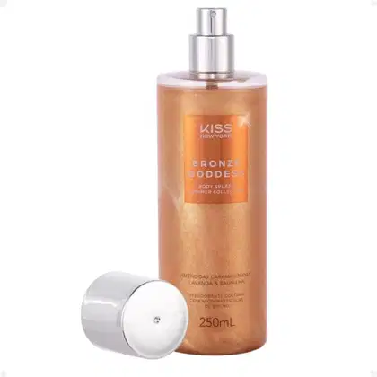 Imagem do produto Kiss New York Shimmer Collection Silver Queen Bronze Goddess - Body Splash 250ml