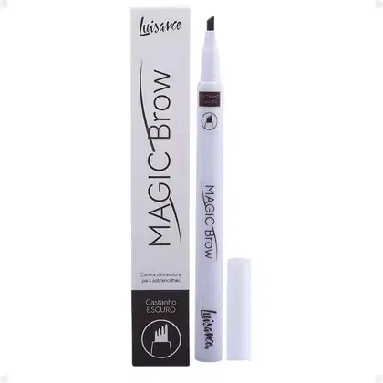 Imagem do produto Caneta Delineadora Para Sobrancelhas Luisance Magic Brow Castanho Escuro