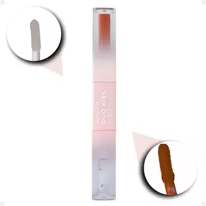 Imagem do produto Batom Duo Ruby Rose Duo Kiss DK08 HB-L6203-8