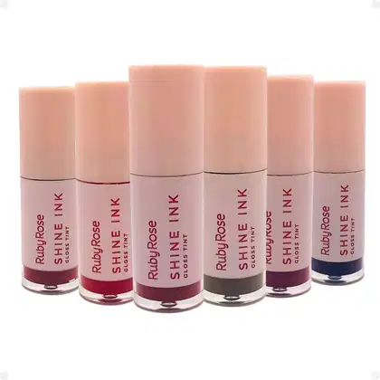 Imagem do produto Kit Ruby Rose Shine Ink Gloss Tint: SI10, SI20, SI30, SI40, SI50 e SI60