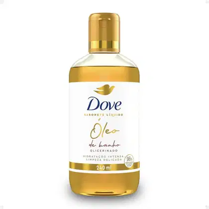 Imagem do produto Oleo de Banho Glicerinado Dove Sabonete Líquido 240ml