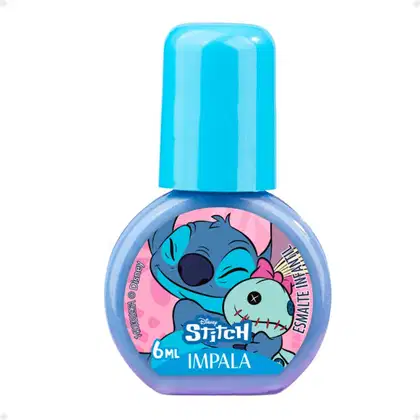 Imagem do produto Esmalte Infantil Impala Disney Stitch Ohana Quer Dizer Família 6ml