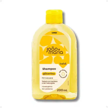 Imagem do produto Cimed João e Maria Baby Glicerina - Shampoo 200ml