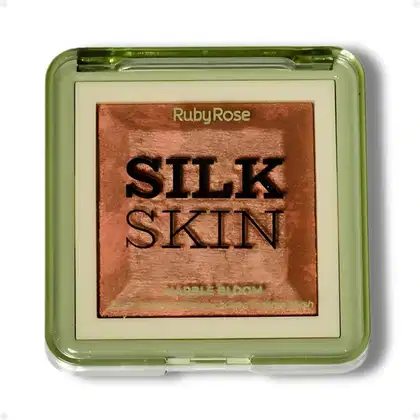 Imagem do produto Ruby Rose Silk Skin Baked Mosaico Marble Bloom Pure Honey - Blush em Pó 8g