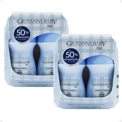 Imagem do produto Kit Giovanna Baby: 4 Desodorante Roll-On Blue