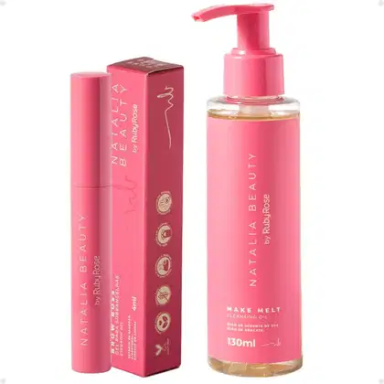 Imagem do produto Kit Ruby Rose Natalia Beauty Sobrancelhas Gel (2 Produtos)