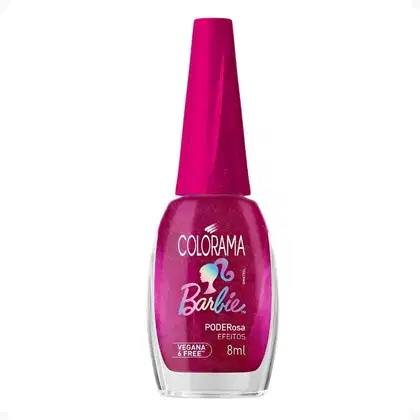 Imagem do produto Esmalte Efeitos Colorama Barbie PODERosa 8ml
