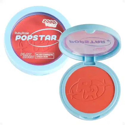 Imagem do produto Blush Compacto Ruby Rose Popstar Play Back Summer HB-M08-3