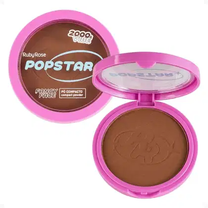 Imagem do produto Pó Compacto Ruby Rose Popstar Fancy Face P70 HB-M406-7