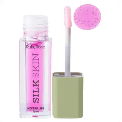 Imagem do produto Ruby Rose Silk Skin Nectar Lips Pink Pulse - Óleo Labial 5,5ml